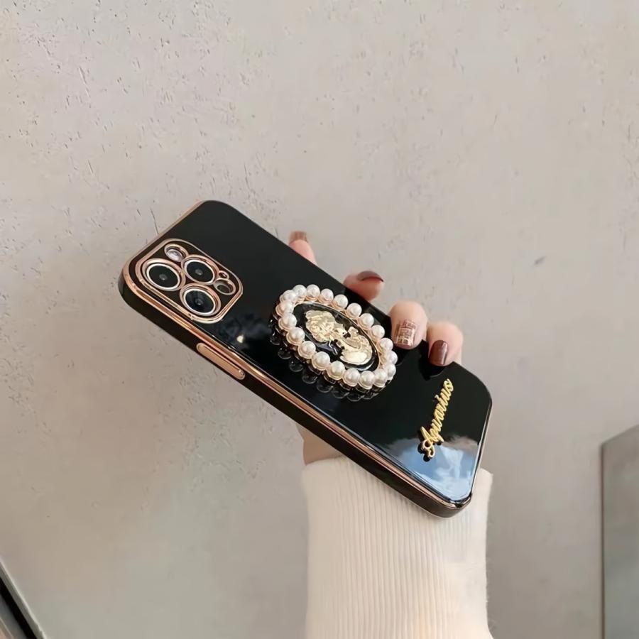 アンティーク風 可愛い iPhone ケース スマホケース フレンチカメオ TPU材料 柔らかい 抗衝撃 肌触り良い オシャレ |  | 10