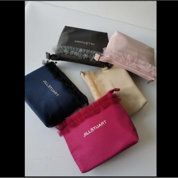 ジルスチュアート Jillstuart ポーチ バッグ レディース 化粧ポーチ コスメポーチ コインケース シガレットケース マチ 通勤 通学 エレガント 小物入れ 全国総量無料で
