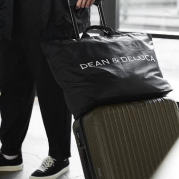 ディーンアンドデルーカ DEAN&DELUCA トートバッグ ショルダーバッグ レディース 折りたたみ トートバック ショルダーバック トラベルグッズ 大容量｜rayla-fernandy｜04