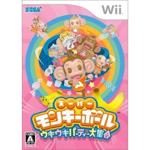 【中古】Wii）スーパーモンキーボール ウキウキパーティー大集合 [4974365142018]｜raylbox