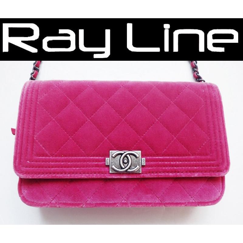 超美品 Boy Chanel ボーイシャネルバッグ マトラッセチェーンショルダー バッグ レディースバッグ ベロア ピンク ウォレット 中古 C Yo C レイライン 通販 Yahoo ショッピング