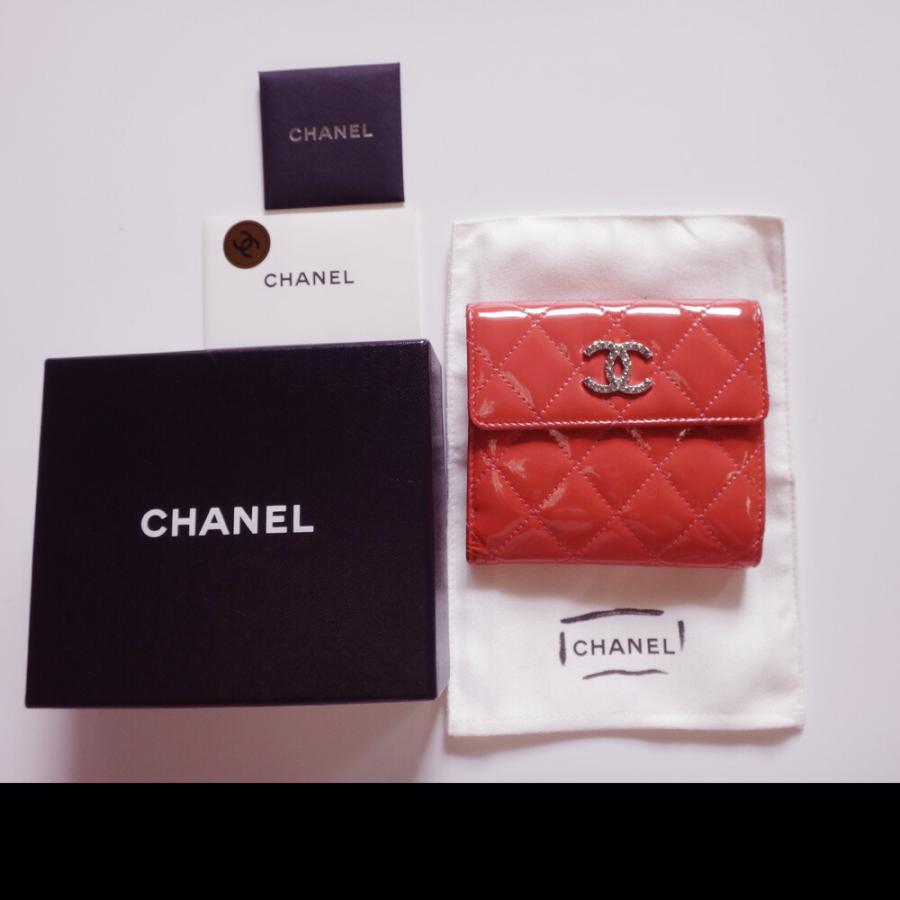 CHANEL シャネル コイン入れ ミニ 財布 ココマーク コンパクト 