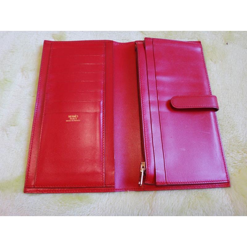 エルメス ソミュール ディアンヌ 二つ折り G金具 ヴィンテージ 長財布