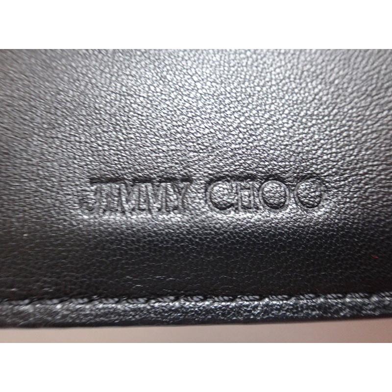 JIMMY CHOO ジミー チュウ スタッズ ipad ケース レザー 黒 美品 中古 