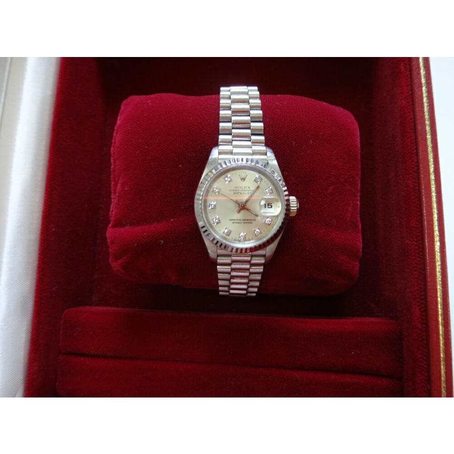 デイトジャスト ROLEX ロレックス 腕時計 レディース 69179G 10P デイトジャスト ROLEX ロレックス 腕時計 レディース 69179G 10P