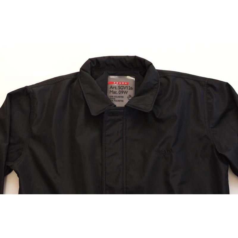 PRADA SPORT プラダ スポーツ ジャケット コート 黒 サイズXL PRADA SPORT プラダ スポーツ ジャケット コート 黒 サイズXL