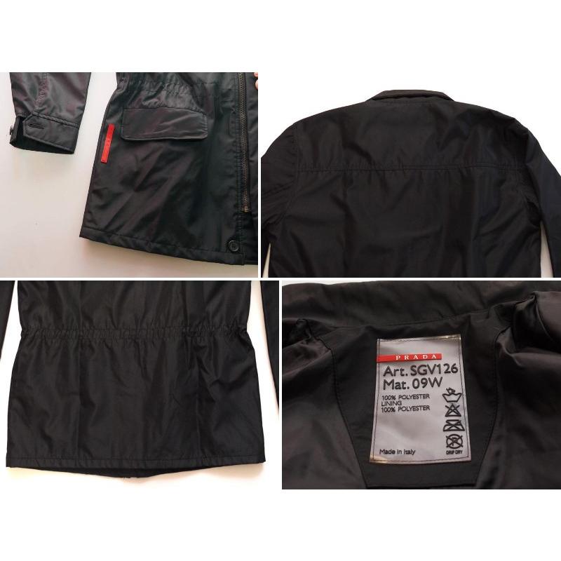 PRADA SPORT プラダ スポーツ ジャケット コート 黒 サイズXL PRADA SPORT プラダ スポーツ ジャケット コート 黒 サイズXL