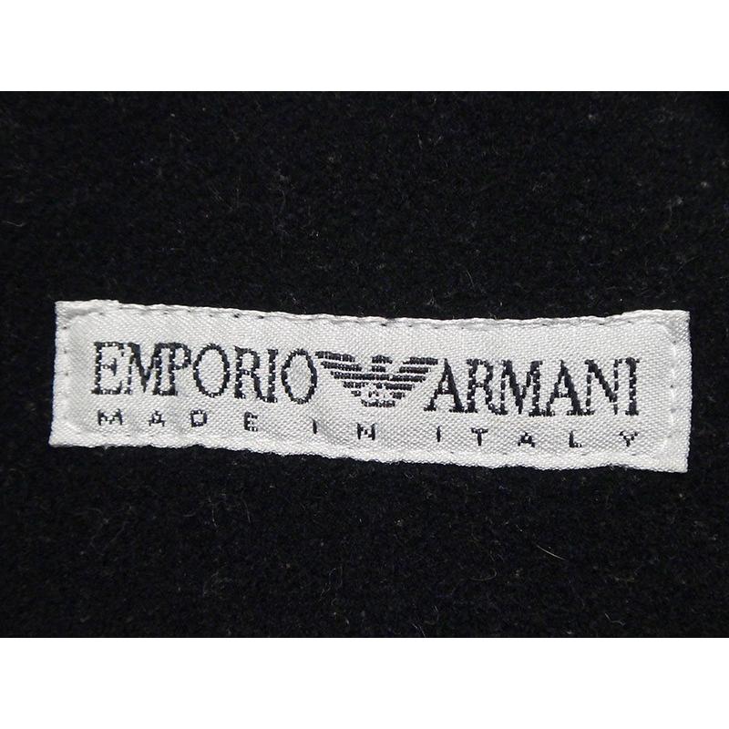 EMPORIO ARMANI エンポリオ・アルマーニ  レディース コート 黒 古着 中古 s02｜rayline2012｜08