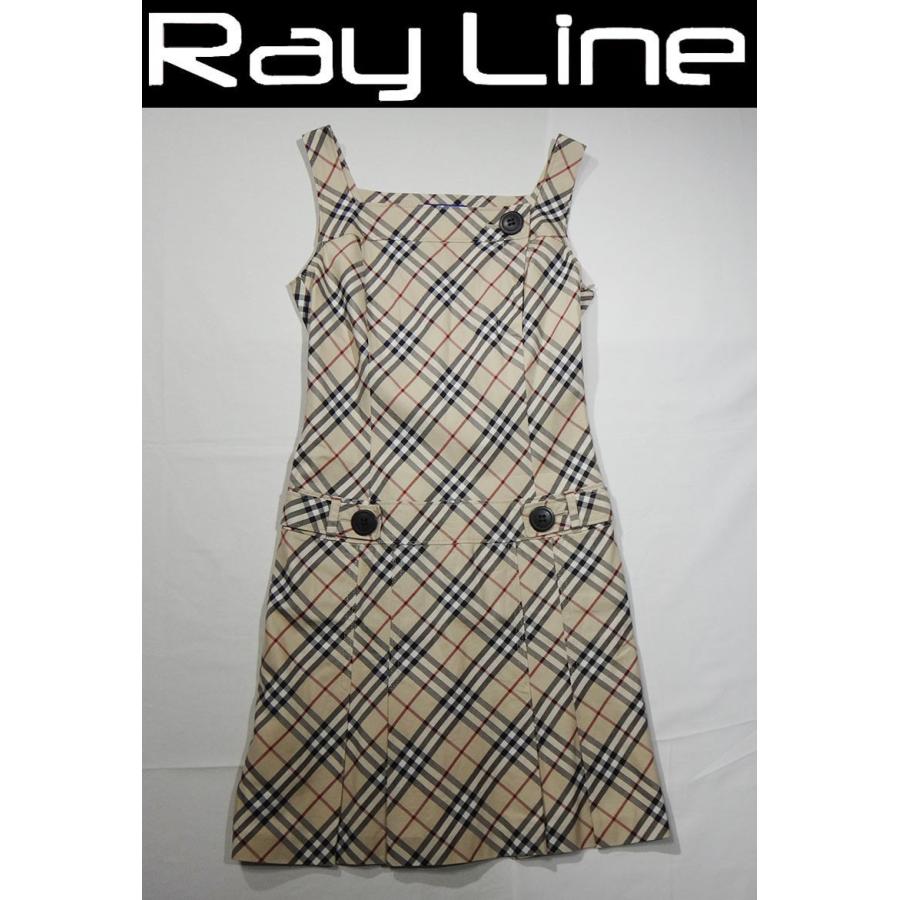 SALENEW大人気! BURBERRY BLUE LABEL バーバリー ワンピース ベージュ