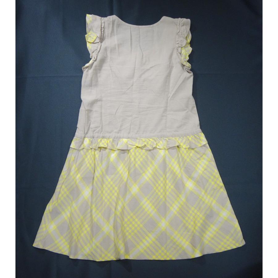 21新発 美品 バーバリー S02 中古 ベージュ サイズ36 ワンピース ノースリーブ バーバリーブルーレーベル Label Blue Burberry ワンピース ワンピース Panero Shop