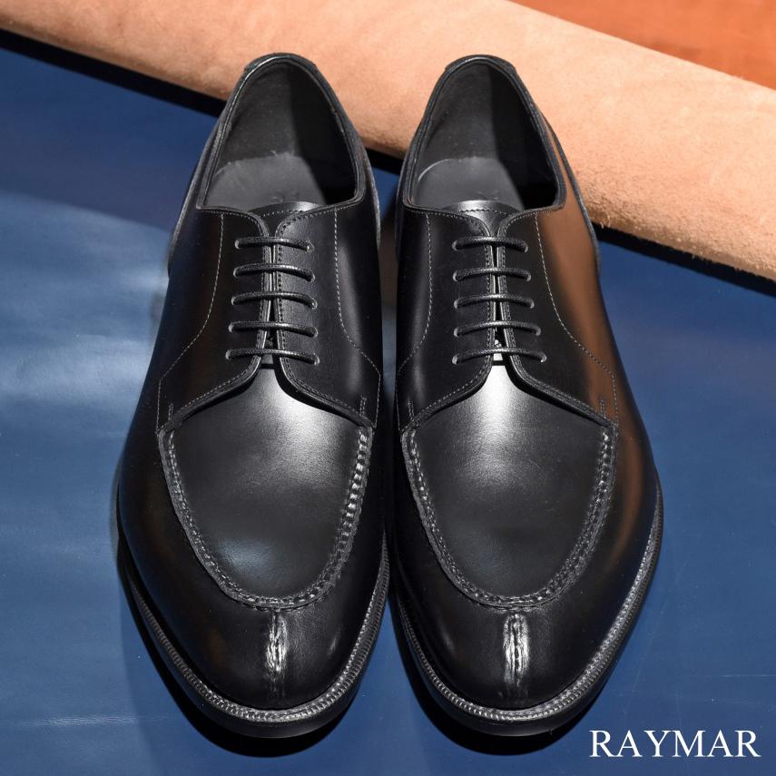 RAYMAR】Allan2 スキンステッチUチップ ブラック Vibram ソール RAYMAR】Allan2 スキンステッチUチップ ブラック Vibram ソール
