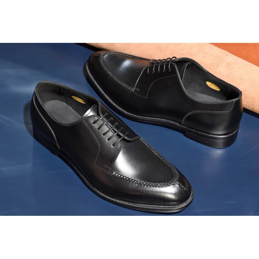 RAYMAR】Allan2 スキンステッチUチップ ブラック Vibram ソール RAYMAR】Allan2 スキンステッチUチップ ブラック Vibram ソール