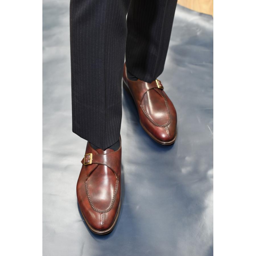 RAYMAR】Alroy シングルモンクスキンステッチUチップ RAYMAR】Alroy シングルモンクスキンステッチUチップ