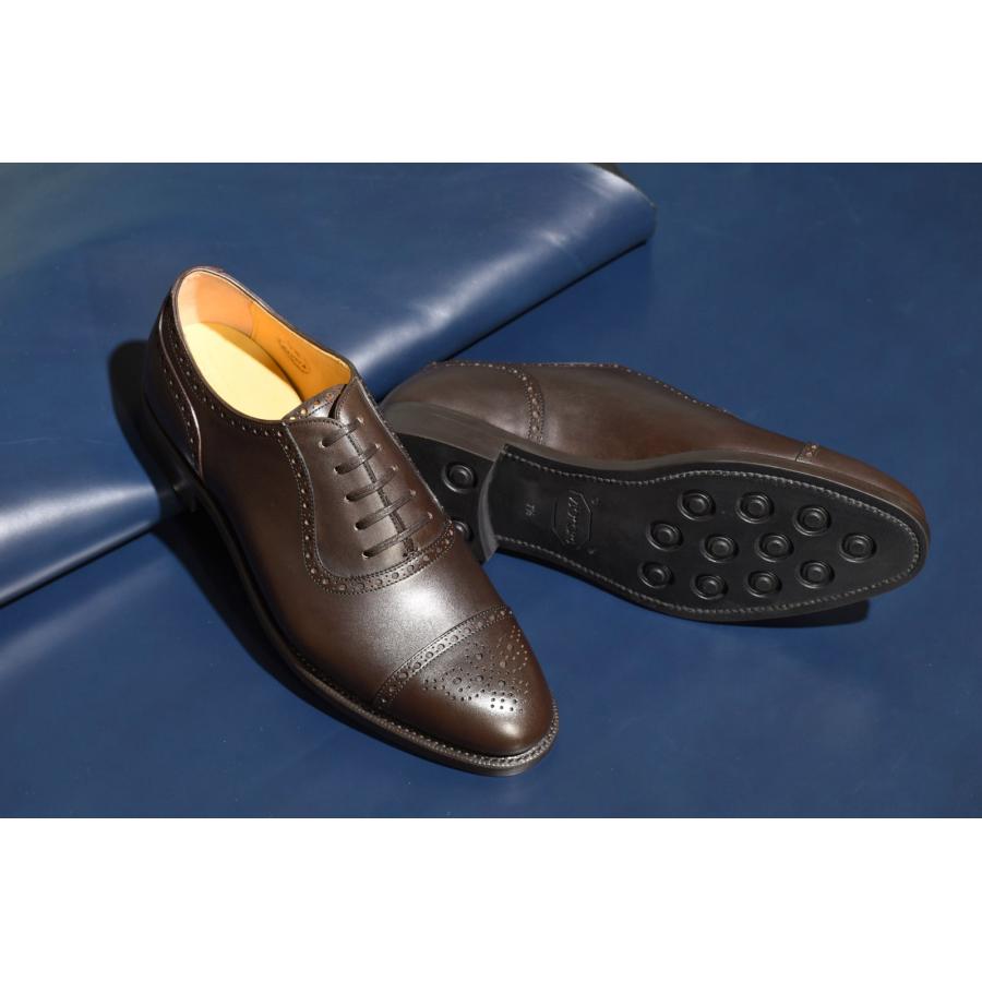 RAYMAR】Howard アデレード セミブローグ ダークブラウン グッドイヤー