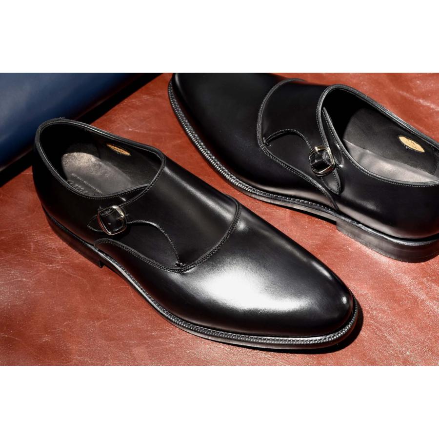 RAYMAR】シングルモンクストラップ ブラック Josh RAYMAR グットイヤー 