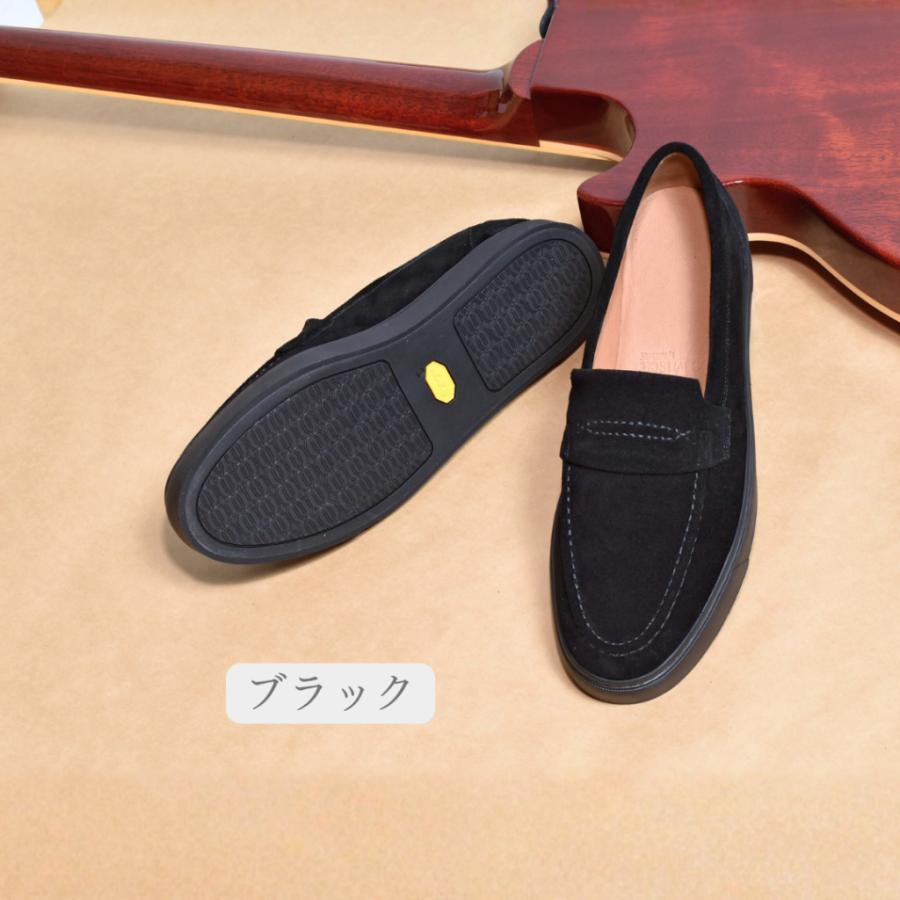 ☆美品☆【レミスカ　レイマー】ローファー (8) 本革 victor 黒 LeMisca by RAYMAR】Kelly コインローファースニーカー ブラック