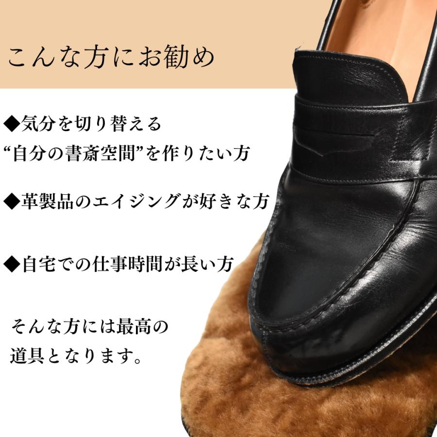 RAYMAR】革の書斎マット 60cm×40cm / 40cm×30cm フランスAnnonay社