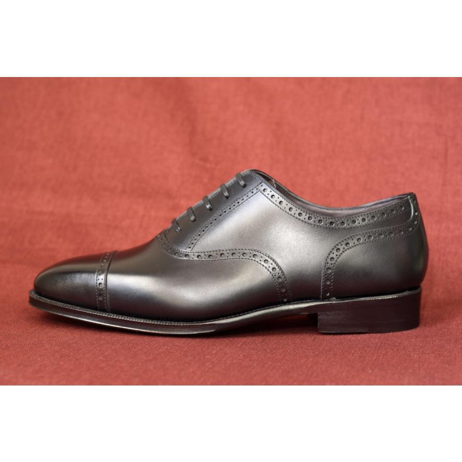 RAYMAR】Letty クォーターブローグ ブラック Annonay社製 Vocalou使用