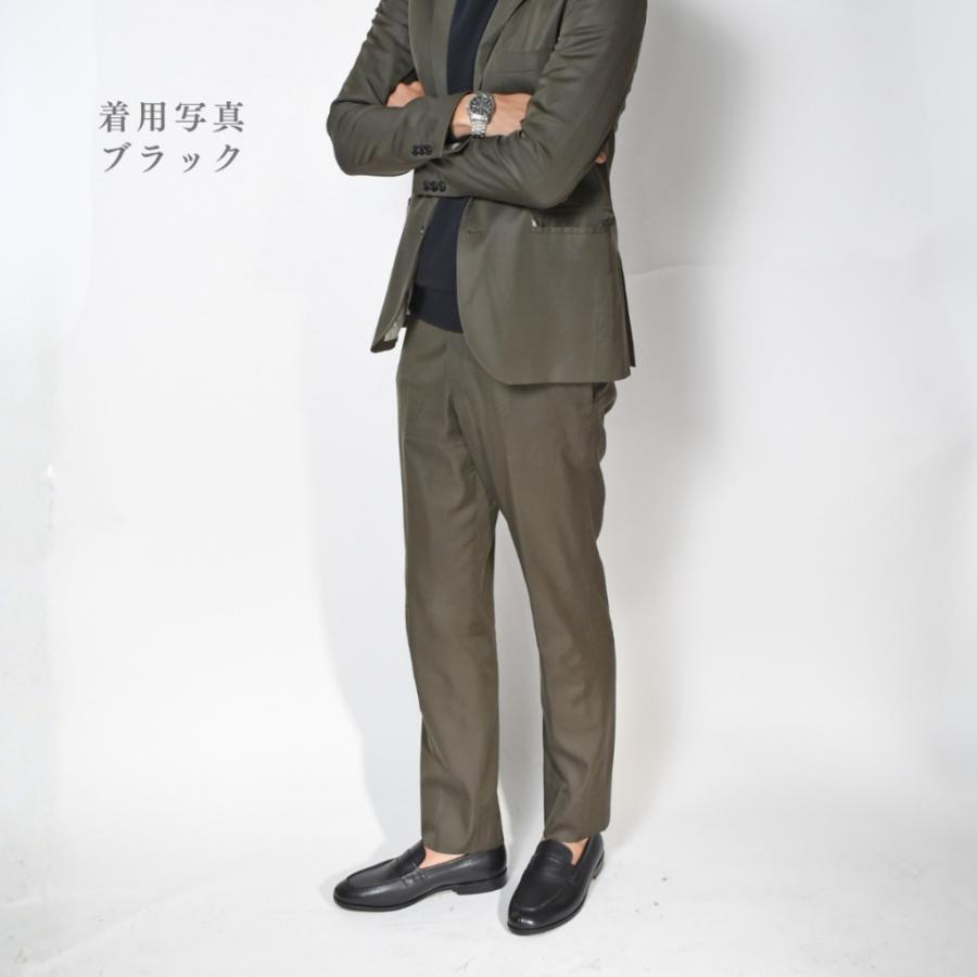【Le Misca by RAYMAR】Liz コインローファー ブラック / ダークブラウン フルマッケイ製法 レザーソール  23.5cm~27.0cmの画像