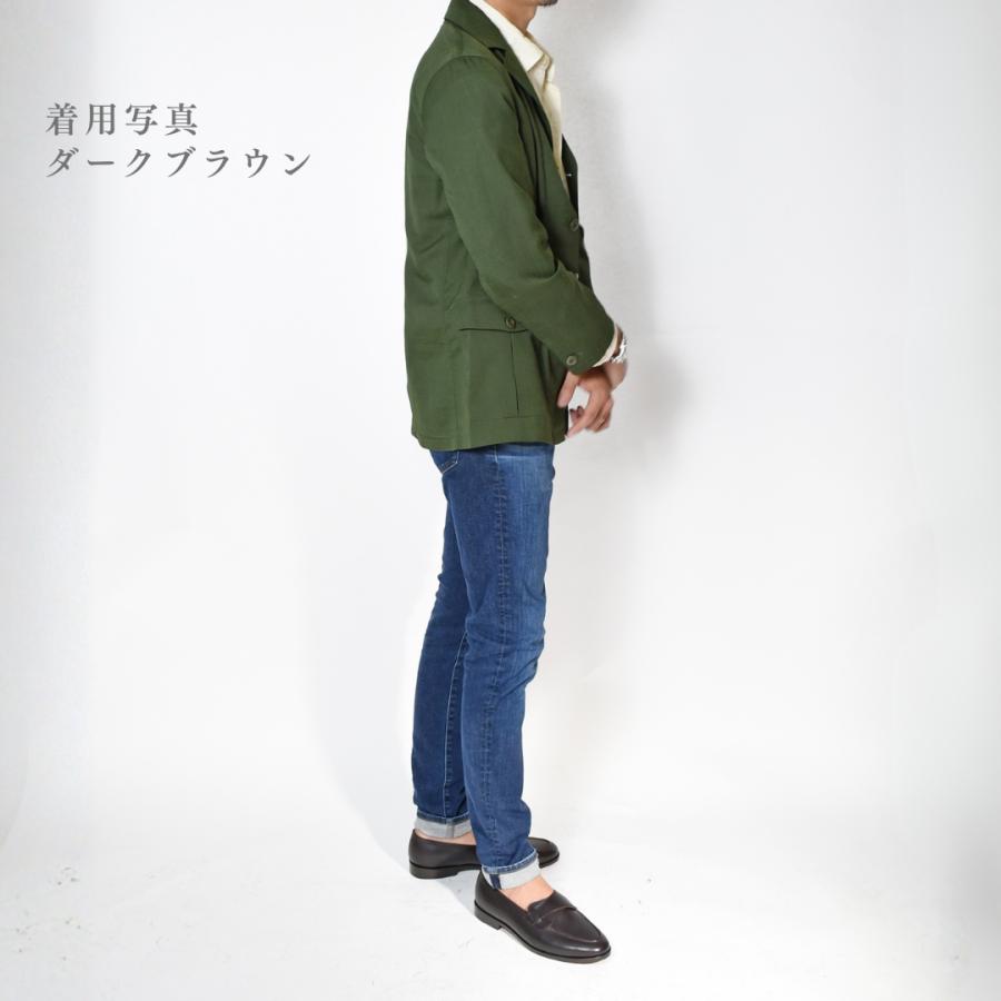 【Le Misca by RAYMAR】Luis バタフライローファー ブラック / ダークブラウン フルマッケイ製法 レザーソール  23.5cm~27.5cmの画像