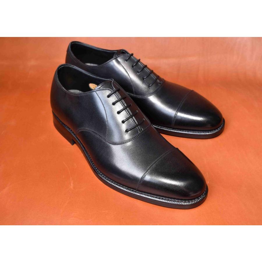 【RAYMAR】May ストレートチップ ブラック / Vibramソール / グッドイヤーウェルト 23.5cm~28.0cm / レイマー|raymar-shoes|02