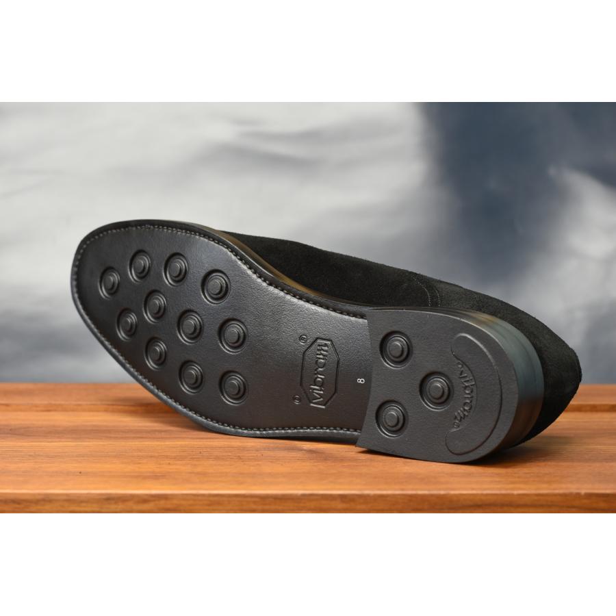 アウトレット】スエードレイジーマン ブラック / Vibramソール