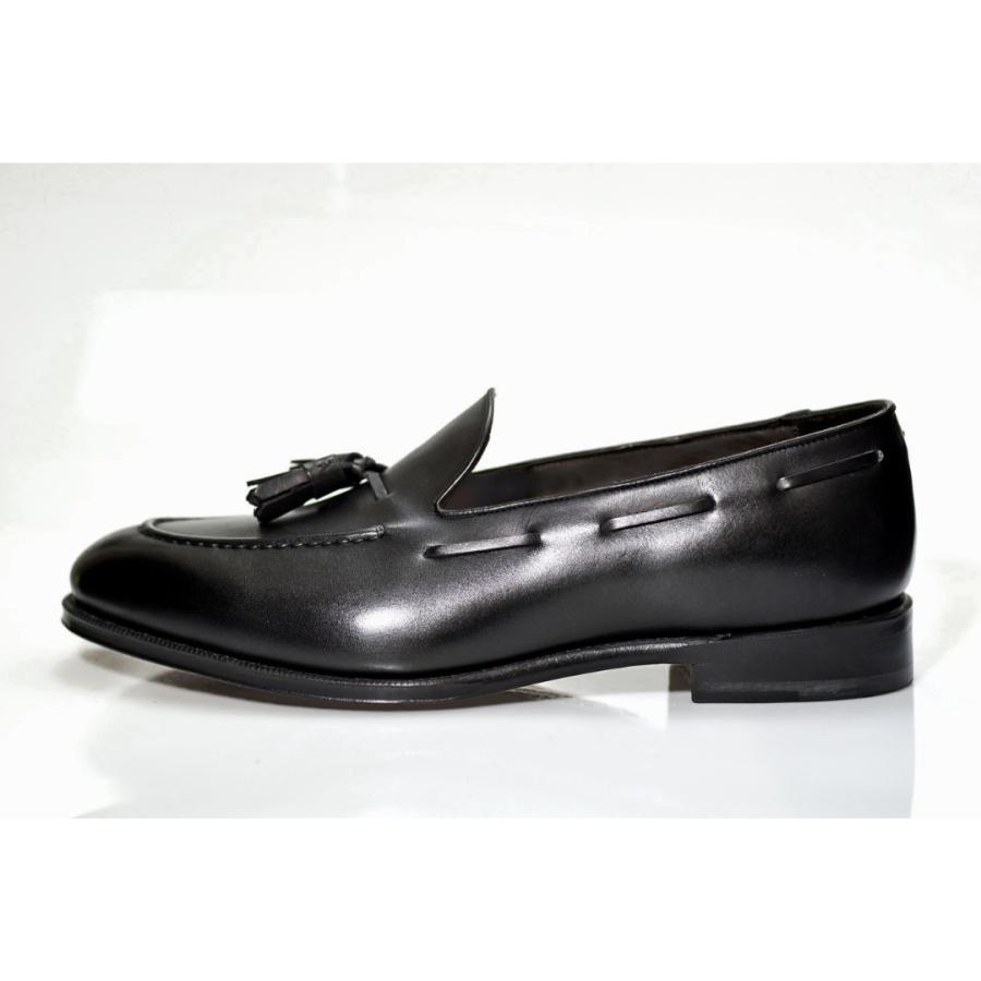 RAYMAR】タッセルローファー ブラック Sandy グッドイヤーウェルト