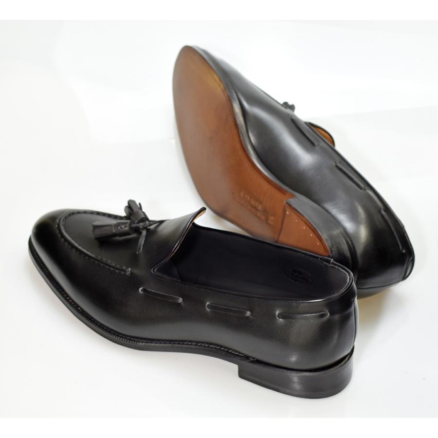 RAYMAR】タッセルローファー ブラック Sandy グッドイヤーウェルト