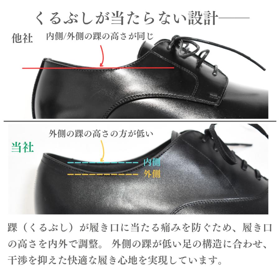 RAYMAR】ストレートチップ レザーソール SBDT-32LS ブラック RAYMAR