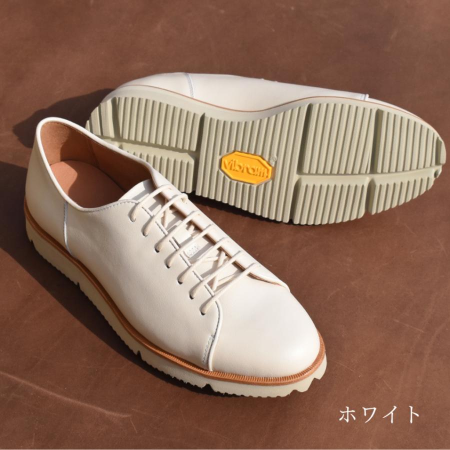 【レディース】Stella レースアップドレススニーカー ブラック/ホワイト 牛革 Vibramラバーソール Le Misca by RAYMAR |  | 15