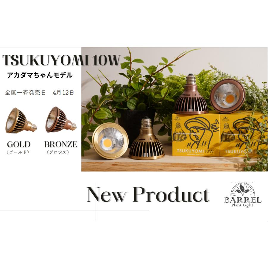 【全国送料無料】 BARRELバレル 月読命 ツクヨミ10W ゴールド アカダマちゃんモデル_5