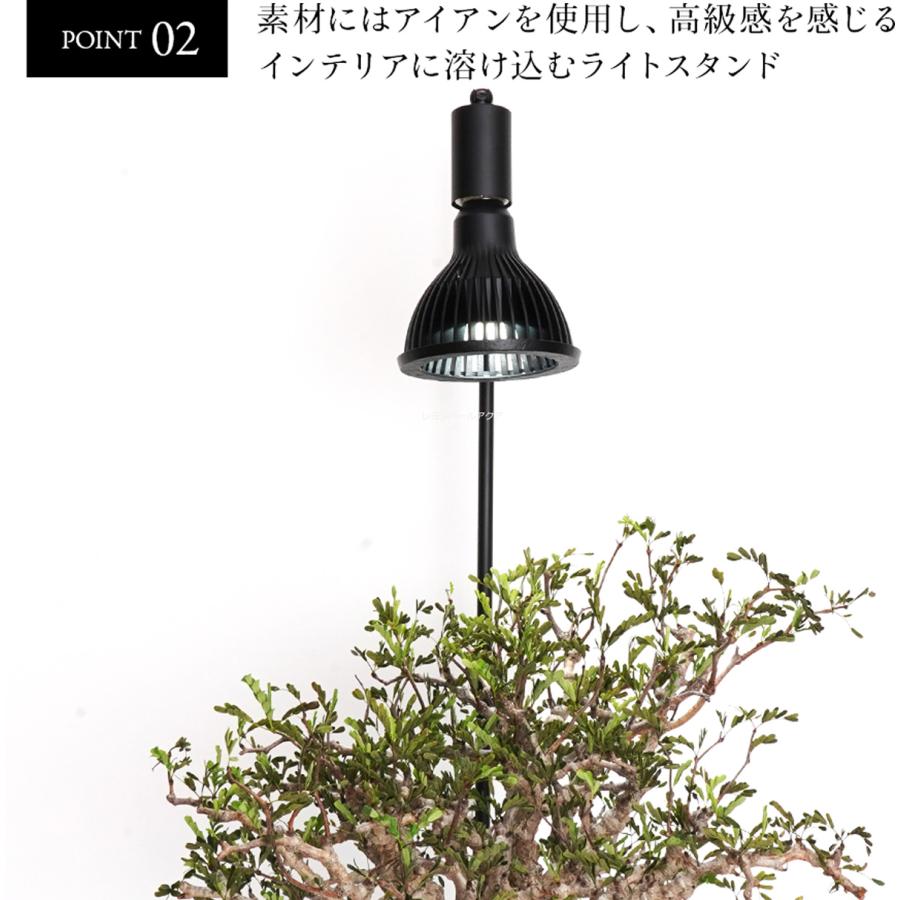 【全国送料無料】 BARRELバレル Akond アコン フロアーライトスタンド 54cm ブラック  新仕様の画像
