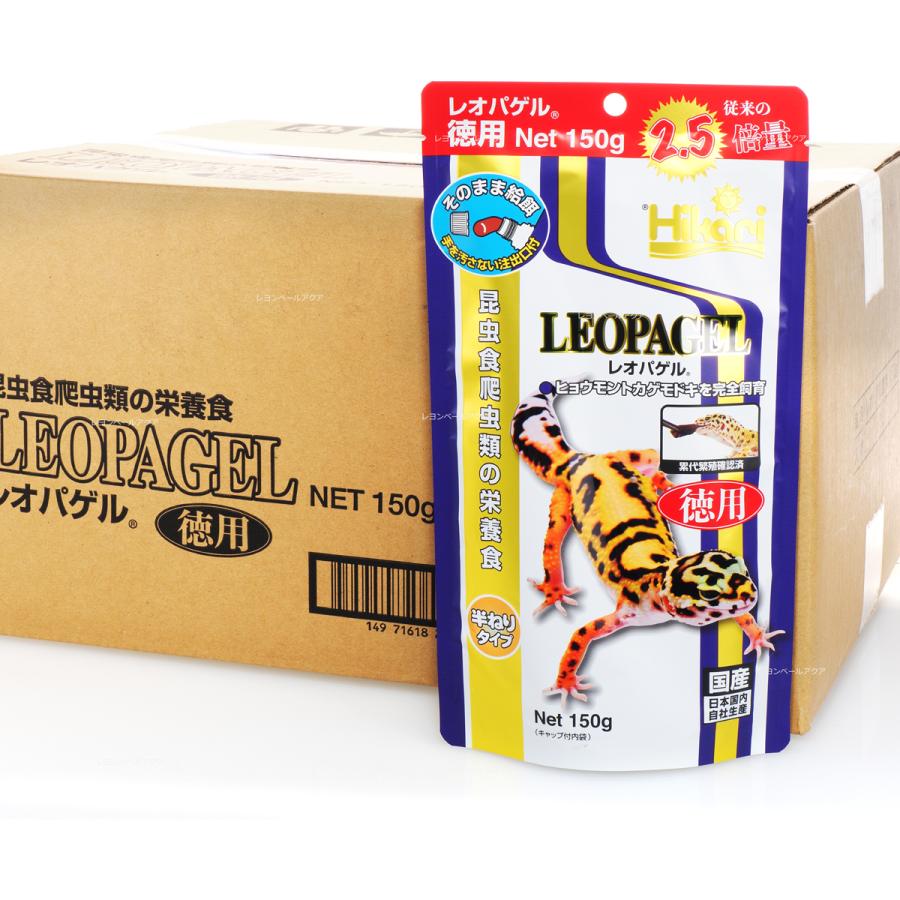 【全国送料無料】 キョーリン レオパゲル 150g 徳用 ×25袋でまとめ買い の商品画像