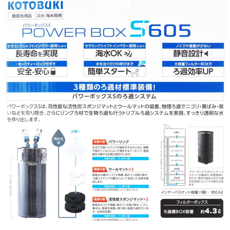 コトブキ工芸 【全国送料無料】 コトブキ パワーボックスS605 : レヨン 