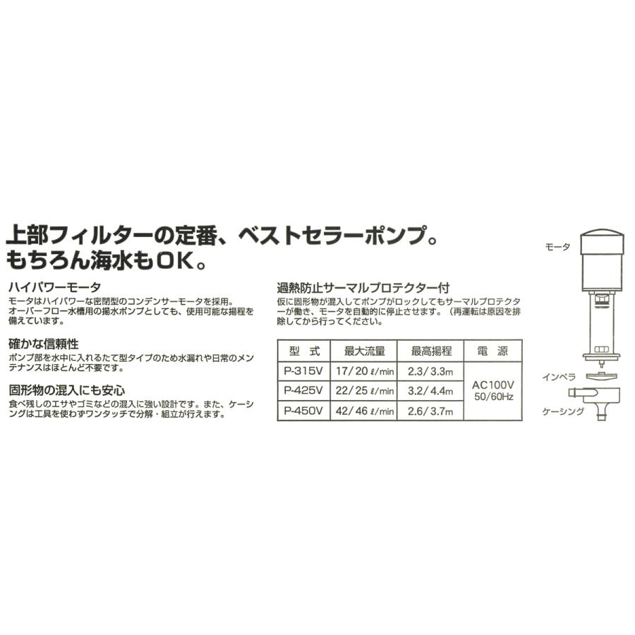 【全国送料無料】 レイシー 縦型ポンプ P450V  お取り寄せ中｜rayonvertaqua｜03