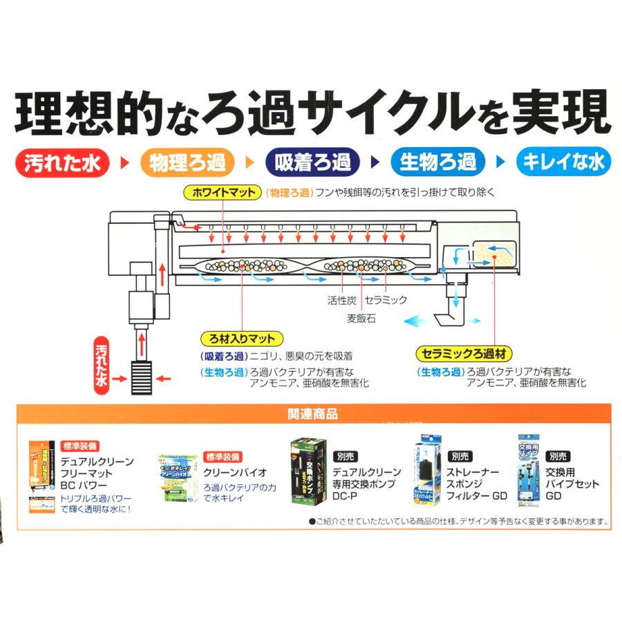 GEX（ジェックス） 【全国送料無料】 デュアルクリーンフリーオレンジ