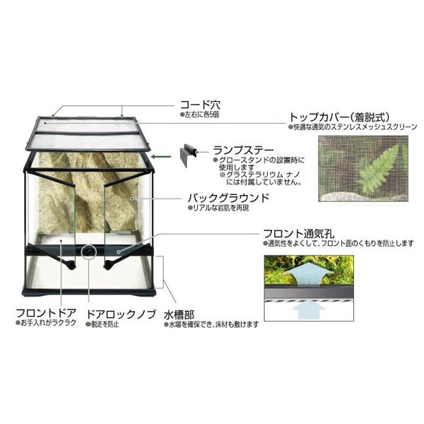 GEX 【全国送料無料】 エキゾテラ グラステラリウム ナノ GEX 【全国送料無料】 エキゾテラ グラステラリウム ナノ