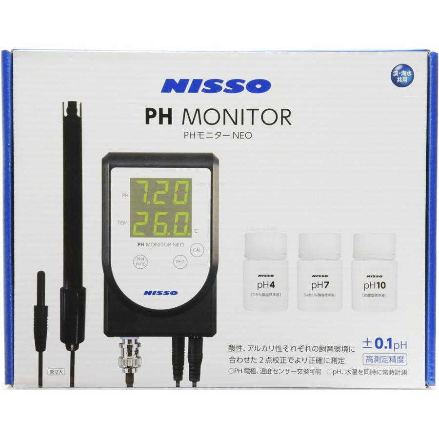 ニッソー　PHモニターNEO 水質測定器 ニッソー 【全国送料無料】 PHモニターNEO : レヨンベールアクアYahoo