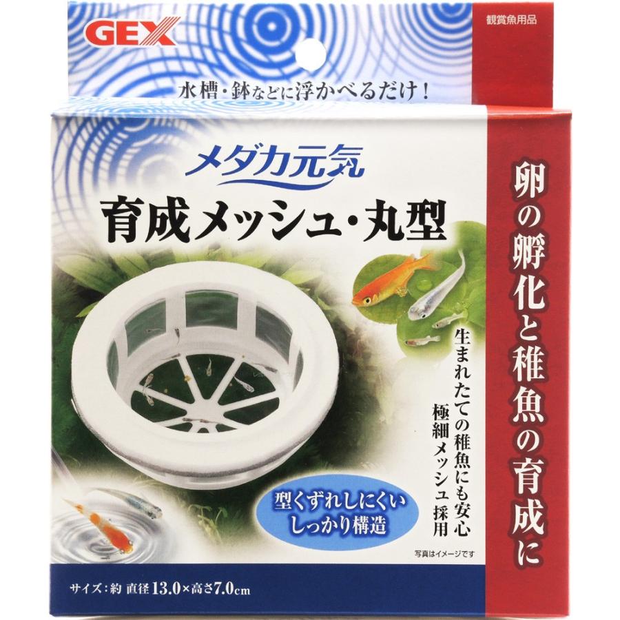 GEX メダカ元気 育成メッシュ 丸型｜rayonvertaqua