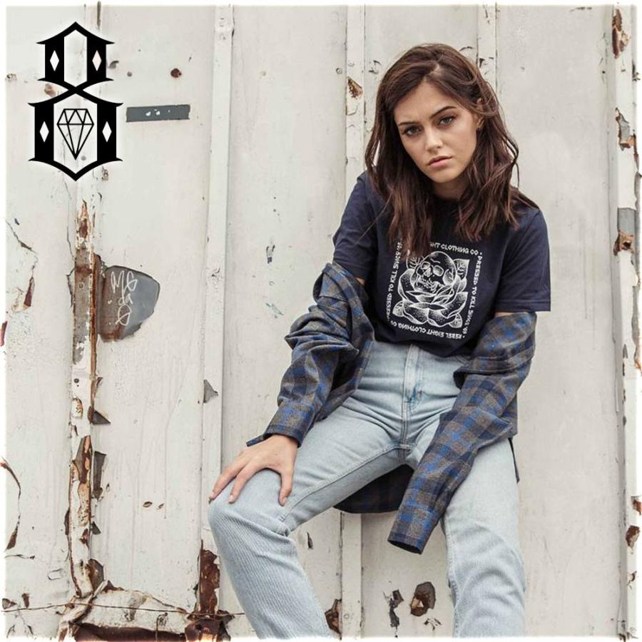 REBEL8（レベルエイト） レディース 半袖Tシャツ Womens Stigma Tee