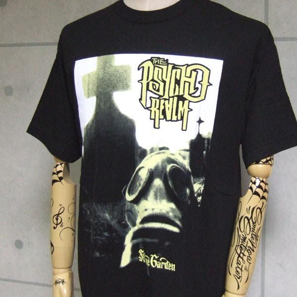 Psycho Realm/サイコラーム 半袖Tシャツ Stone Garden (ブラック) SALE