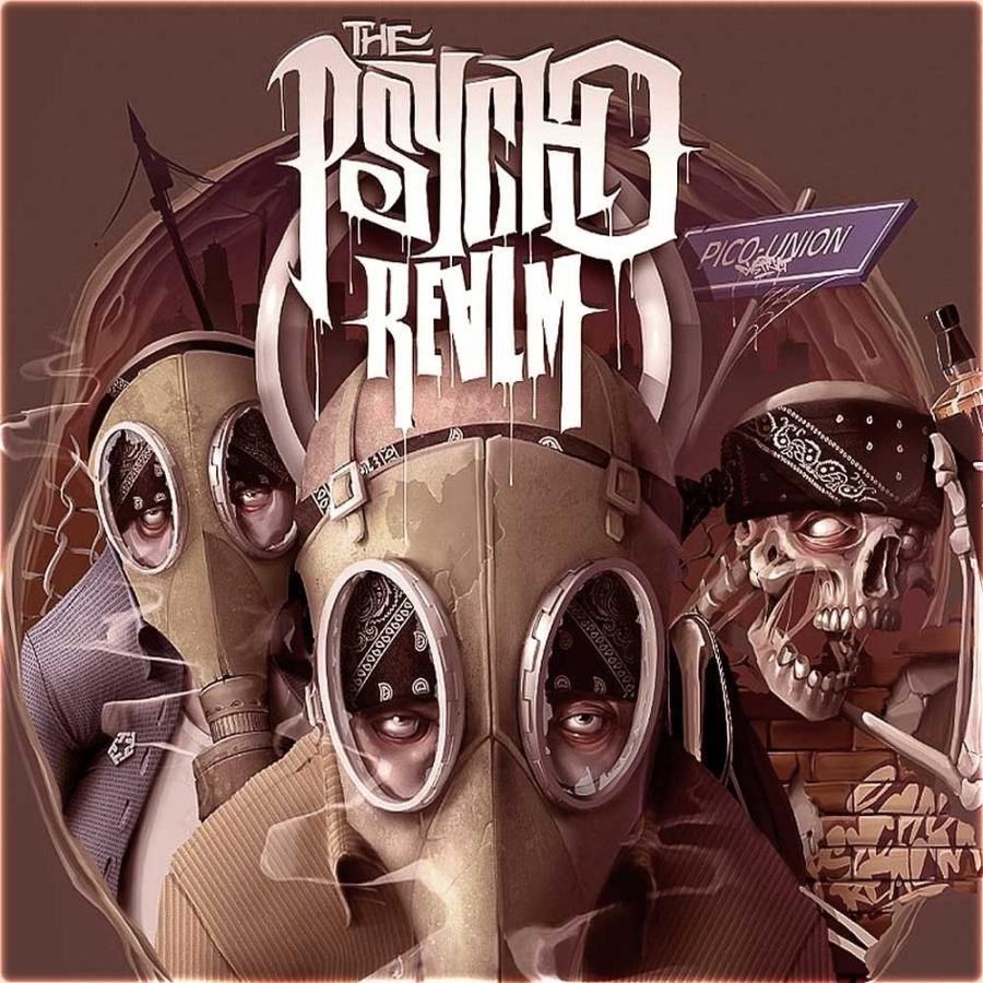 Psycho Realm/サイコラーム 半袖Tシャツ Psychopochtli Tee 20TH