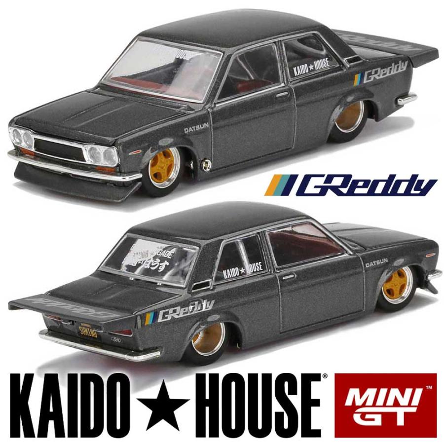 Kaido House MiniGT/街道ハウス ミニカー 1/64 KaidoHouse Datsun 510