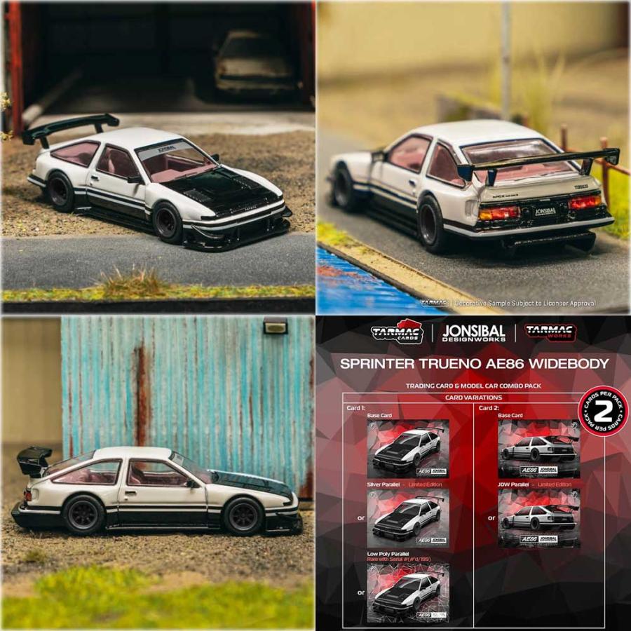 MINI GT Tarmac Works Hot Wheels ミニカーセット MINI GT x TARMAC WORKS 1:64 #145 LB WORKS LIBERTY WALK