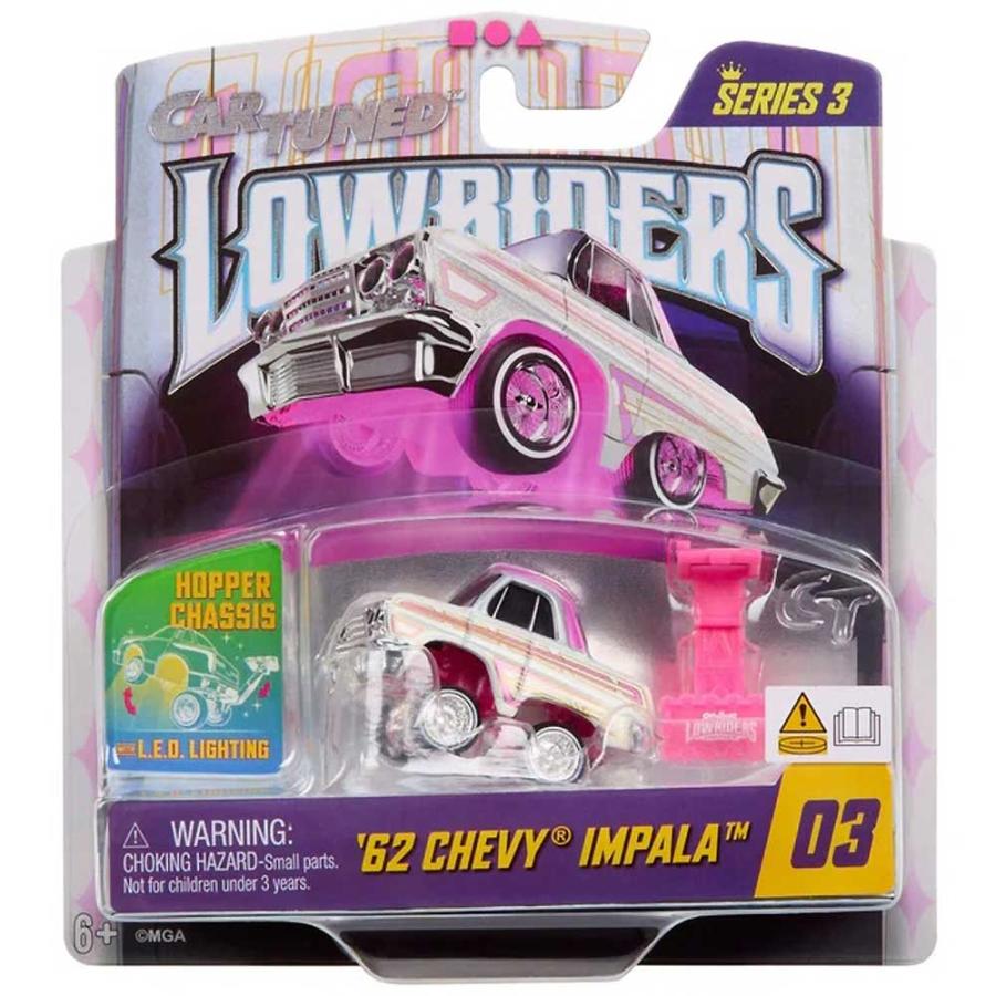 カーチュンド　ローライダー・ショー グロー・シリーズ3 - セット CarTuned / カーチューンド Lowriders Show Glow Series3 ミニカー