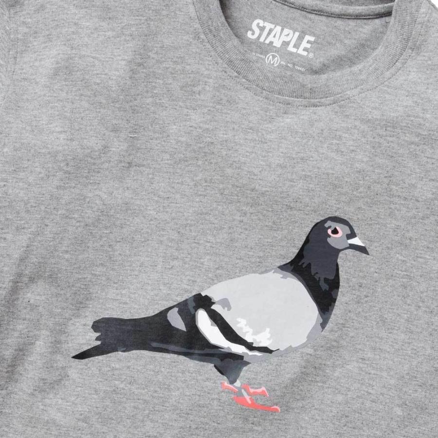 Staple/ステイプル Tシャツ Pigeon Logo Tee (ヘザーグレー) 44030821002RayRay 通販