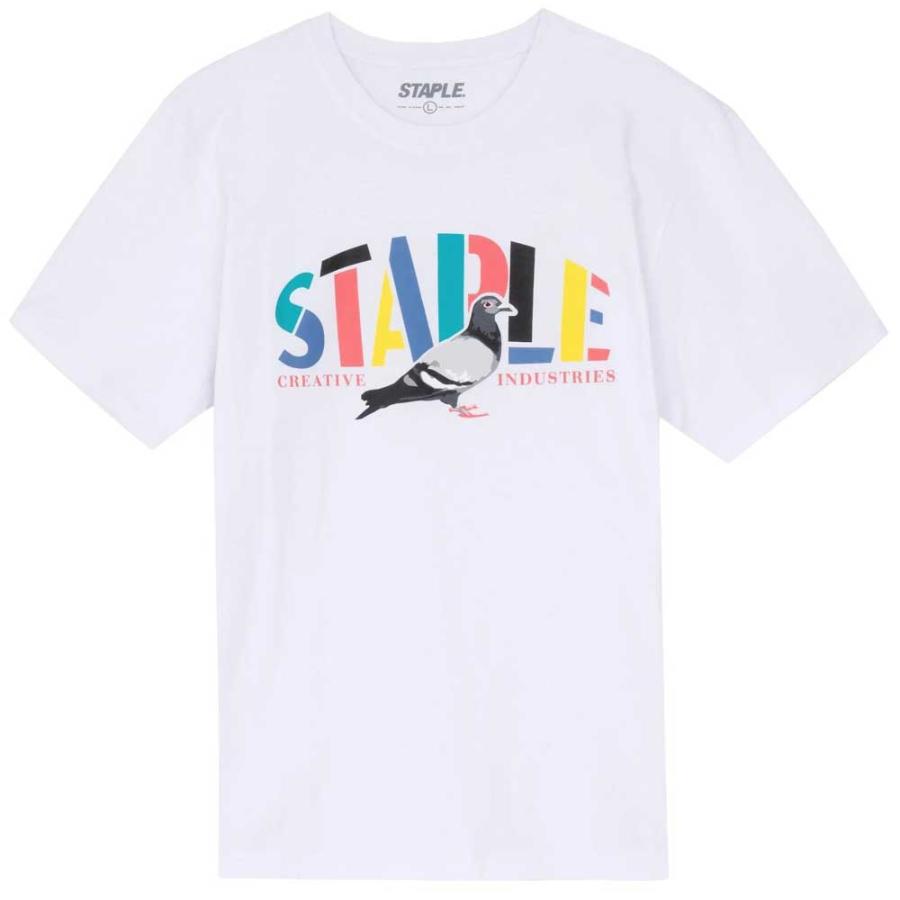 Staple/ステイプル Tシャツ Hillcrest Pigeon Logo Tee (ホワイト) 44030823004RayRay
