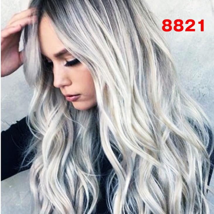 最安値に挑戦 7カラー ロングカールウィッグ ウェーブ フルウィッグ ふんわり グラデーション 自然 ロング かつら ナチュラルカラー 小顔 可愛い 結婚式 ライブ Materialworldblog Com