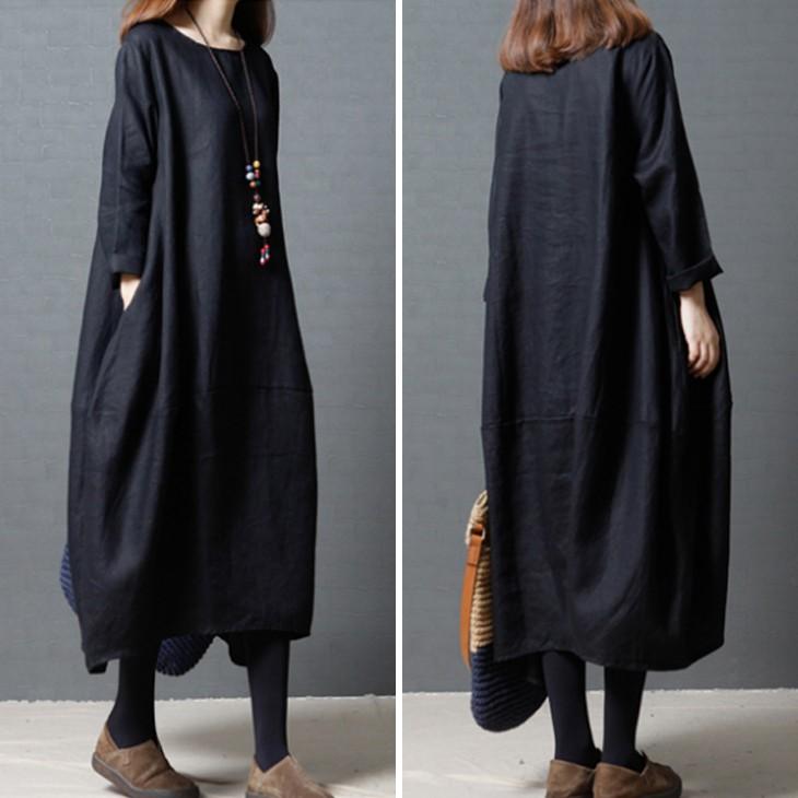 ゆったりシルエットワンピース コクーンワンピース レディース レイシーズン ヤフー店 通販 Yahoo ショッピング