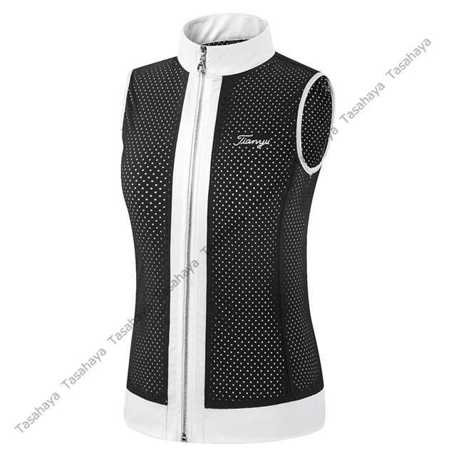 ゴルフウェア レディース ゴルフベスト 袖なしジャケット ノースリーブ メッシュ ゴルフ スポーツベスト 女性 通気 重ね着 運動着 春夏秋 Tygj Lady V01 Tasahaya 通販 Yahoo ショッピング
